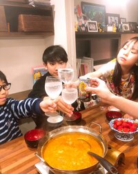 みきママ『晩御飯は鶏のしゃぶしゃぶで～す！！』