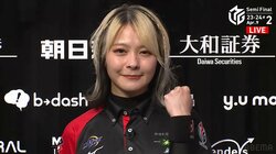 今年の「鍵」がファイナルへの扉を開け始めた！二階堂亜樹が劇的逆転トップ「びっくりしました」と自画自賛