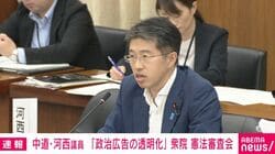 SNS等での政治広告規制 中道議員が「透明化ルール」導入を提言 「日本版TTPA」とは