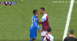 ユニフォームを引っ張り背中にのしかかり最後は膝蹴り！“バルサの至宝”が血気盛んなラフプレーで挑発し、審判の目の前で胸ぐら掴むバトル勃発！