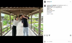 新田真剣佑、共演した上白石萌音との2ショット披露「めっちゃ可愛い」「ノリノリやん」と反響続々