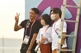 槙野智章、大久保嘉人、福西崇史、佐藤寿人らOBたちが続々登場。ワールドカップ本番モードへ練習場にも活気