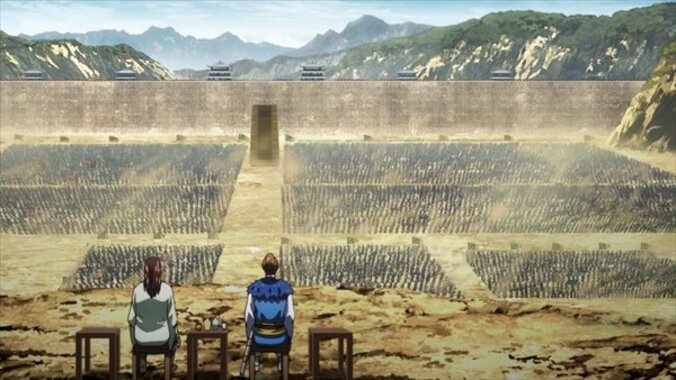 アニメ「キングダム」趙軍の罠に追い詰められるヒョウ公軍…第4話先行カット＆あらすじ公開 4枚目