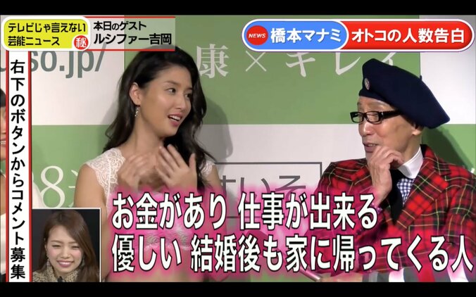 橋本マナミ “オトコの人数”を告白　「ディープなのは…」 2枚目