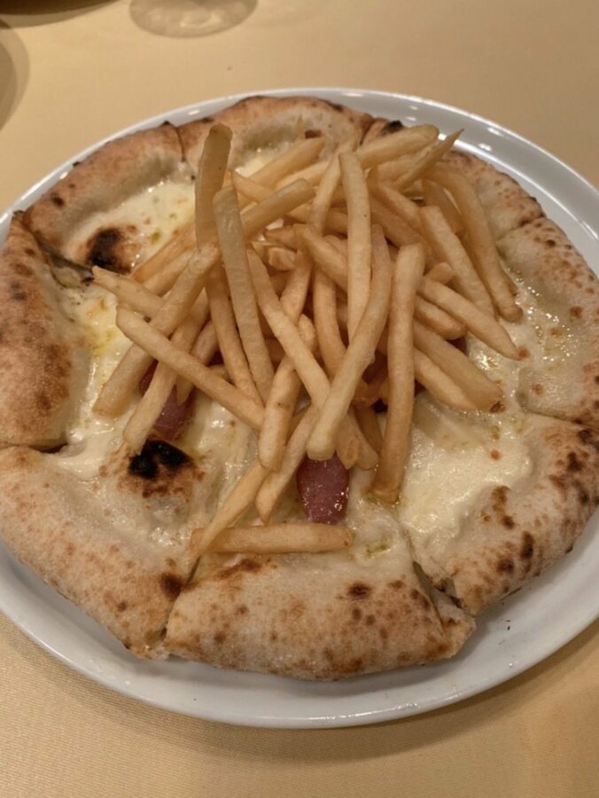 鈴木福、思わず頼んだピザを公開「ナポリでは子供たちに人気のメニューらしいです！」 1枚目