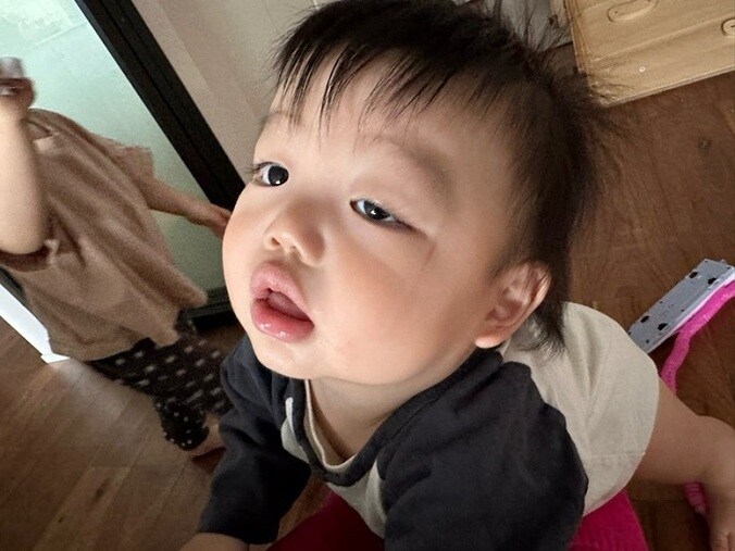 あいのり・桃、次男が顔に怪我を負ったことを告白「フラフラだから危ない」  1枚目