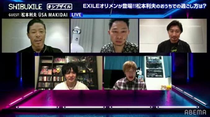 EXILEオリジナルメンバー松本利夫・ÜSA・MAKIDAIの「今だから言える」LDH話に佐藤大樹＆陣が大興奮！ 2枚目