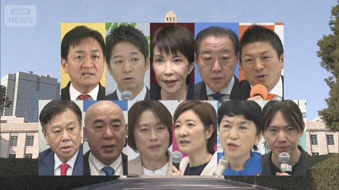 真冬の選挙戦スタート　衆院選公示、各地で党首が第一声　投開票は2月8日 1枚目