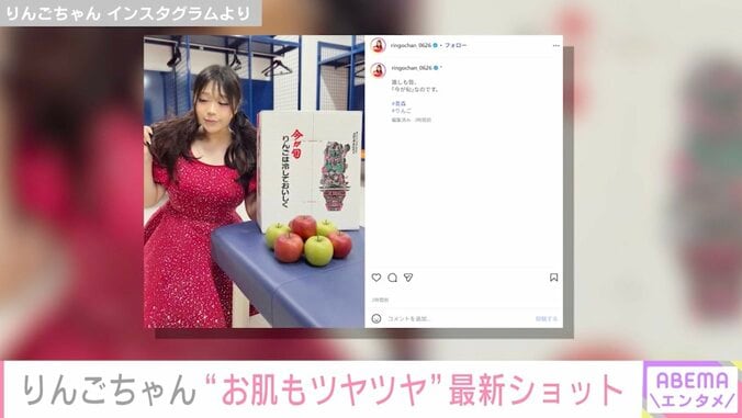 りんごちゃん Instagramより