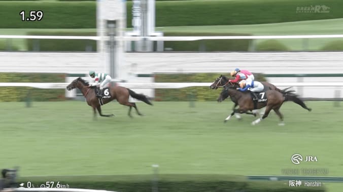 【映像】芝転向で“覚醒”3歳牝馬の圧巻レース（実際の様子）
