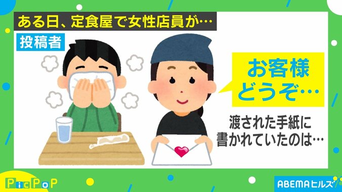 まさにカミ対応？女性店員からもらった“手紙”に投稿主赤面「戸惑いと驚きはあった」 1枚目