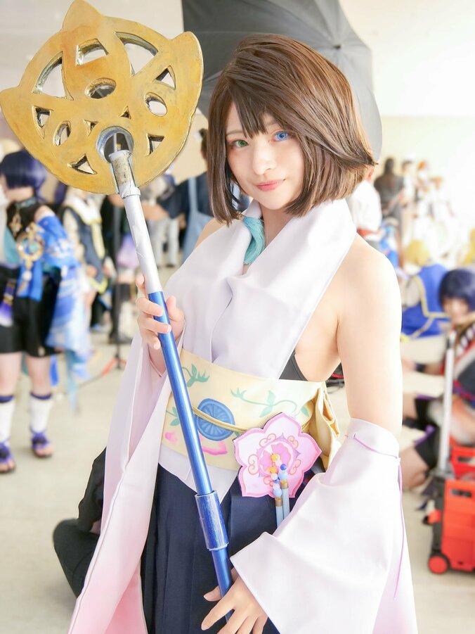 【写真・画像】『FINAL FANTASY X』ユウナコスプレ画像　1枚目
