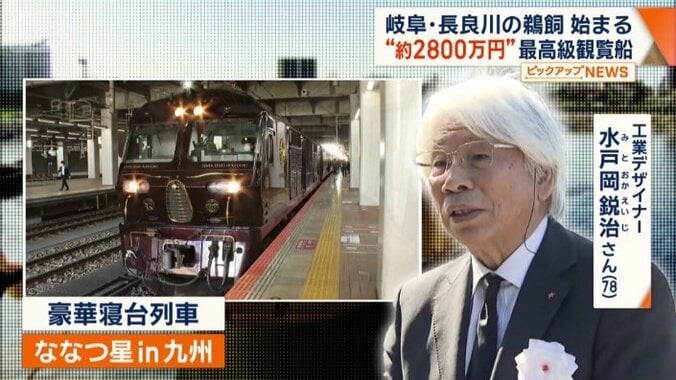 工業デザイナー　水戸岡鋭治さん