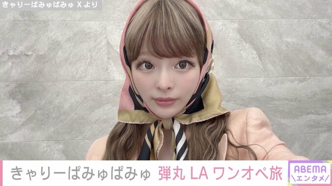 【写真・画像】きゃりーぱみゅぱみゅ（32）、1歳我が子と1泊3日で弾丸LAワンオペ旅「もう無敵！なんでもこい！」　1枚目