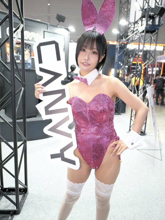 バニーガールが着せ替えゲーミングPCをご案内!?「東京ゲームショウ2026」CANVYレポート 5枚目