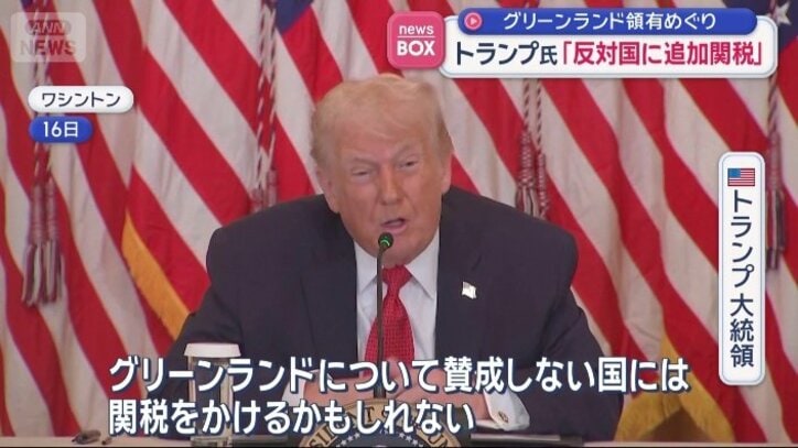 また関税を武器に…