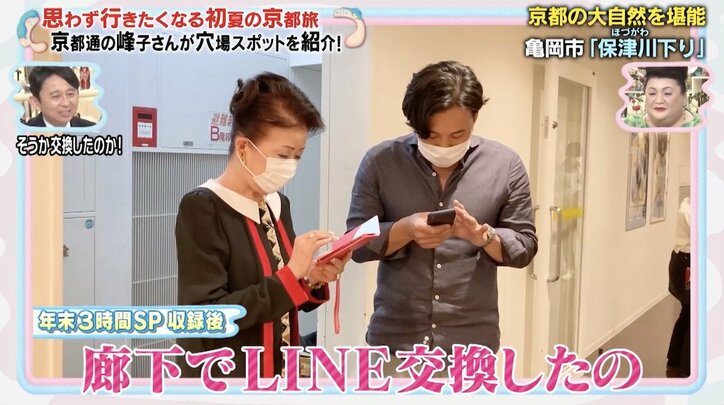 “色気No.1芸人”アルピー平子、ついに仁支川峰子も翻弄？ 恋人さながらのやり取りに有吉＆マツコ「なんだよ、このイチャイチャ！」