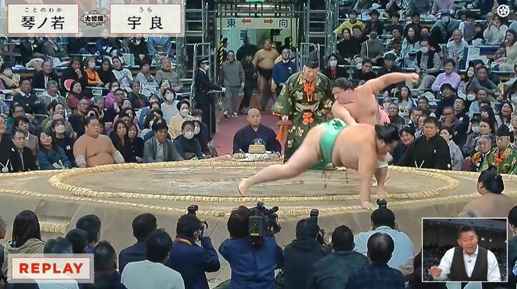 「宇良マジ神w」業師の技“美しく炸裂”する瞬間に相撲ファン熱狂「これはすごい」「うまいなぁ」「綺麗に決まった」