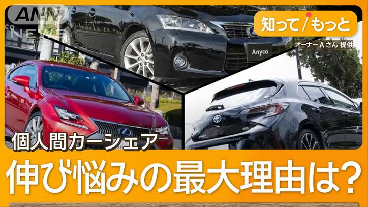 「個人間カーシェア」国内消滅の可能性　「トラブルが絶えなかった」車オーナー訴え