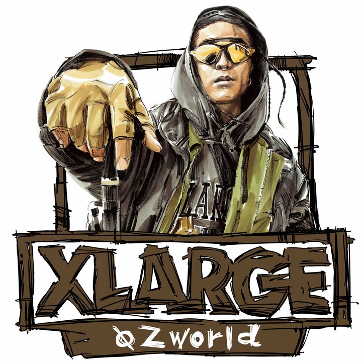 XLARGE RECORDSが、OZworldを招いた2ndシングル「JINSEI (feat. OZworld)」を発表!