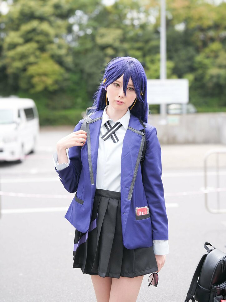 【写真・画像】『機動戦士Gundam GQuuuuuuX』ニャアンコスプレ画像　4枚目