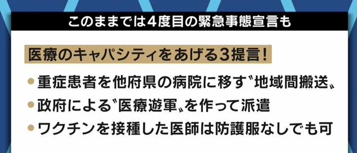 「医療従事者をかき集める努力もせず、“緊急事態宣言を”と言ってはいけない」木村盛世医師が日本の“精神論”に苦言