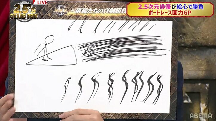 視聴者も思わず「エジプトの壁画」高橋健介の独特すぎる画力にスタジオが爆笑