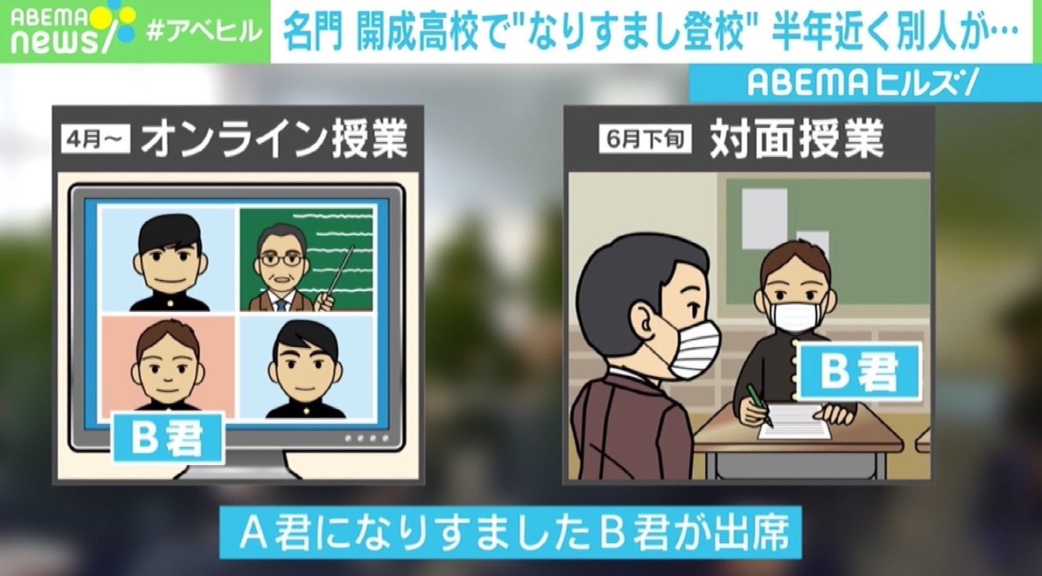 開成高校で なりすまし登校 発覚 授業オンライン化で 本人確認 は 若新雄純氏 学校の コミュニティ意識 は残る 国内 Abema Times