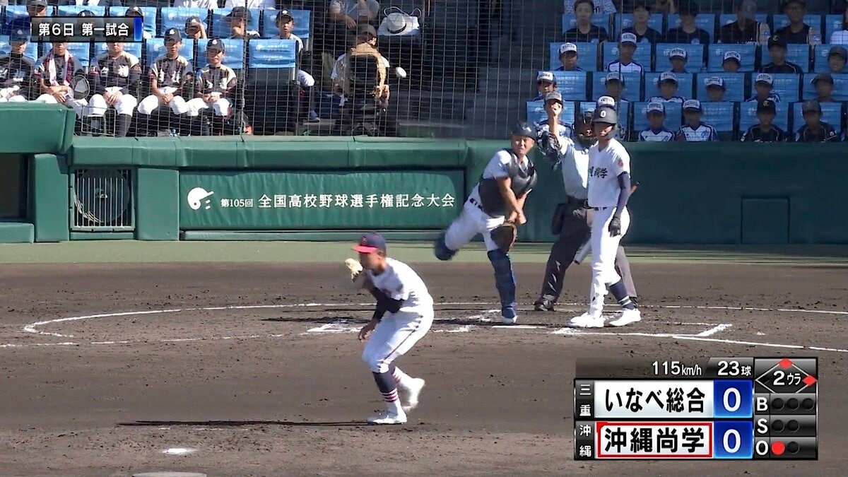 あれがなければ2点入ってた」甲子園で捕手が“絶妙牽制” 二塁走者を刺す