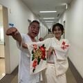 岡田結実の出川哲朗との浴衣姿でのオフショットにファン喜ぶ「このツーショ神」「浴衣姿最高」