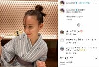 トリンドル玲奈、お宿での“お団子＆浴衣姿”を披露「何着ても似合うとか天才」「おでこ可愛い」とファン絶賛