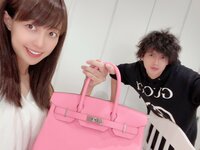川崎希『ピンクのバーキン♡』