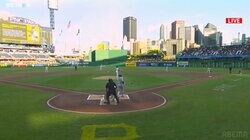 あぶない！ 大谷翔平の弾丸ライナーが“相棒”コーチを襲う→カメラが捉えたまさかのリアクションが話題に