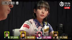 狙いバッチリ、気分最高！美女雀士、気持ちよすぎるアガリに目力まで150％に「目、でかっ！」／麻雀・Mリーグ