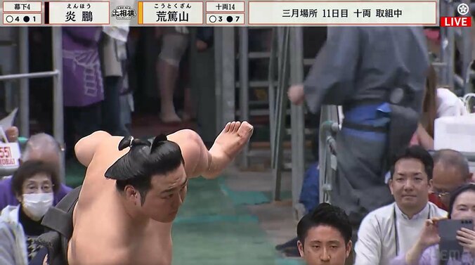 炎鵬、3年ぶりに見せた“雄姿”に「泣けた」「カッコ良すぎ」ファン感涙 3枚目