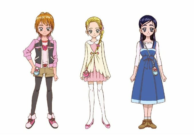 『映画HUGっと！プリキュア ふたりはプリキュア オールスターズメモリーズ』秋服姿のプリキュア設定画解禁 3枚目