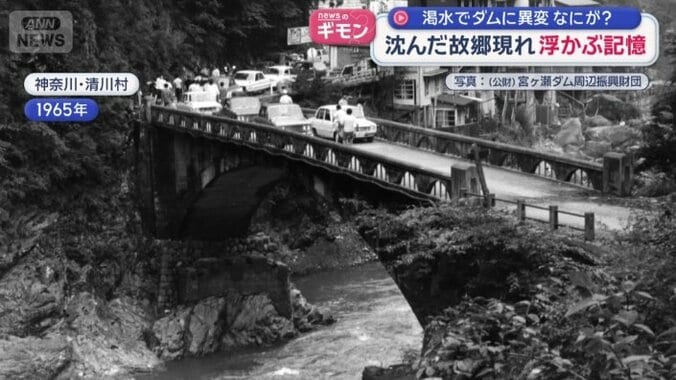 1965年、ダムができる前の写真