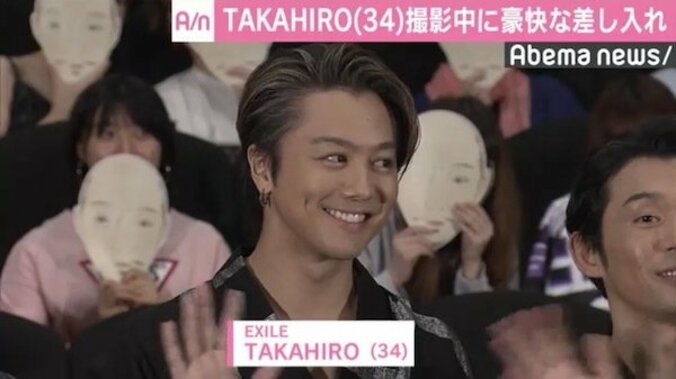 EXILE TAKAHIRO、映画撮影現場に”クレープ屋1軒”を差し入れ「ささやかながら」 1枚目