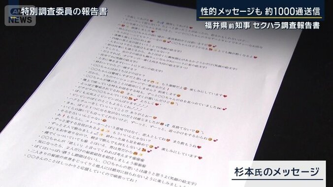 杉本氏のメッセージ