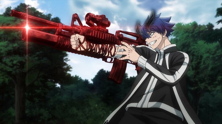 【写真・画像】帆稀は、制御の効かない“血の巨人”を発動してしまう…アニメ『桃源暗鬼』第3話あらすじ&先行カット公開 4枚目