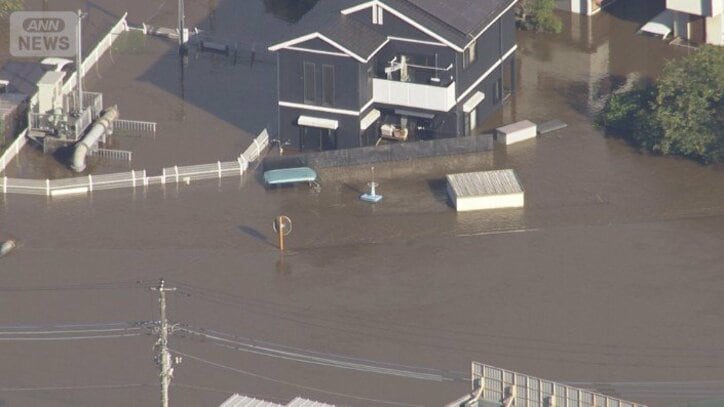 【画像まとめ】千葉・佐倉市　土砂崩れや高崎川の氾濫による冠水などが発生　台風25号の大雨の影響