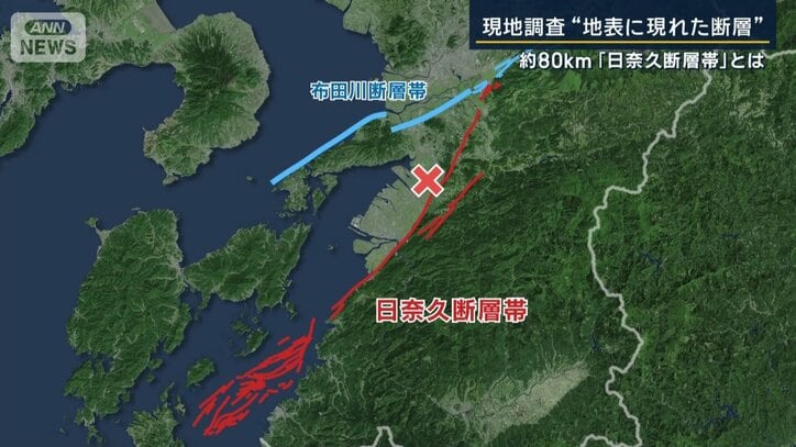 日奈久断層帯
