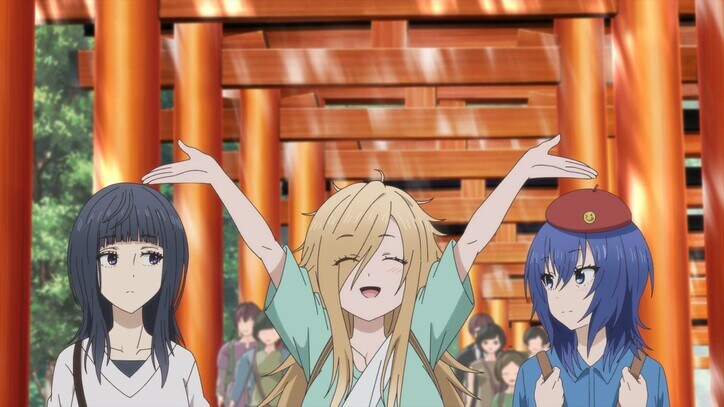 [Photos/Images] Off to Kyoto! Riri Reveals Her True Colors... Episode 4 Synopsis, Scene Cuts, and Web Preview of Anime "Zatsu Tabi" 1st