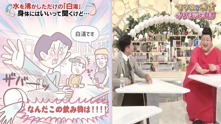 有吉が断言した“地球上で最も飲みにくい”飲み物とは？ マツコも同調「独特の味しない？」