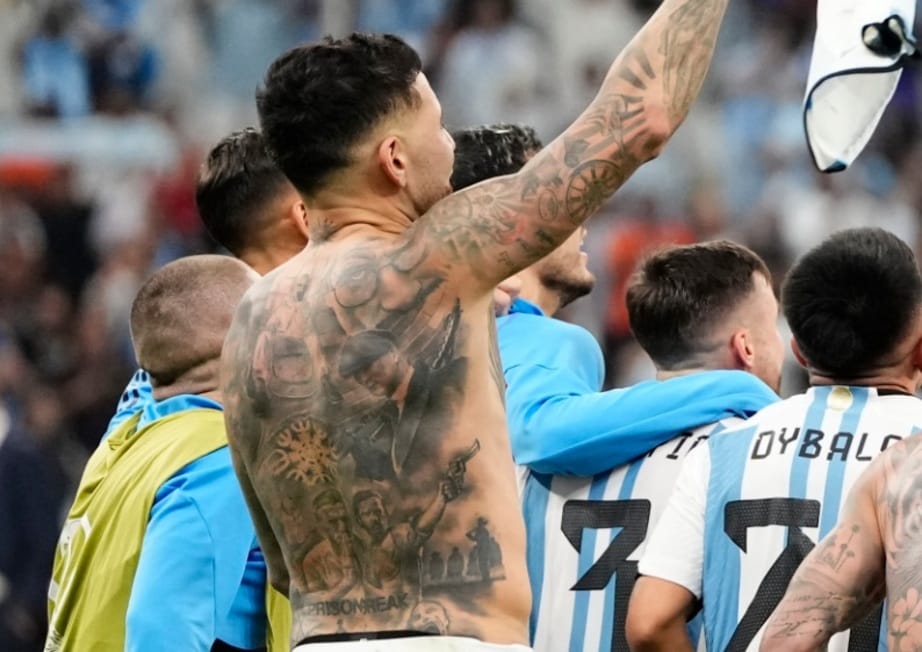 キャプ翼にピカチュウも W杯アルゼンチン代表のタトゥーがすごい選手たち Qoly Fifa ワールドカップ 22 完全ガイド By Abema