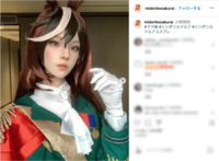 「ウマ娘」生徒会長シンボリルドルフ、人気レイヤーが凛々しさ＆美しさを表現 国内外から反響「かわいい」「Great」