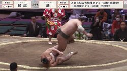 大相撲の幕下で衝撃的な大逆転 0.01％の“妙技”に「自分が転んじゃった」館内騒然