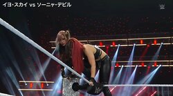 「美しすぎるコラボ」日本人女子レスラー、衝撃の場外ダイブに「同じところから飛ぶという発想は…」実況驚嘆