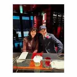 早見優、山咲トオルとの2ショットを公開「自然体で心地よい時間」