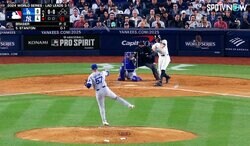 バンッ！「打球も音もエグすぎる」ヤンキース怪力男、“球を叩き潰すホームラン”の瞬間「グシャって言ったぞ」「とんでもない力だ」